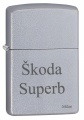 Originální ZIPPO zapalovač 20051 Satin Chrome s vlastním textem