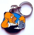 SIMPSONOVI - kovový přívěsek