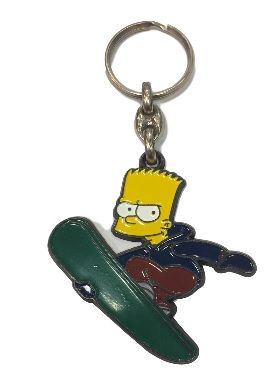 SIMPSONOVI - kovový přívěsek