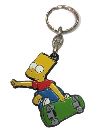 SIMPSONOVI - kovový přívěsek