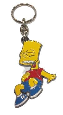 SIMPSONOVI - kovový přívěsek