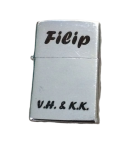 Benzinový kovový zapalovač s vlastním textem Benzinový kovový zapalovač s vlastním textem