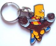 SIMPSONOVI - kovový přívěsek